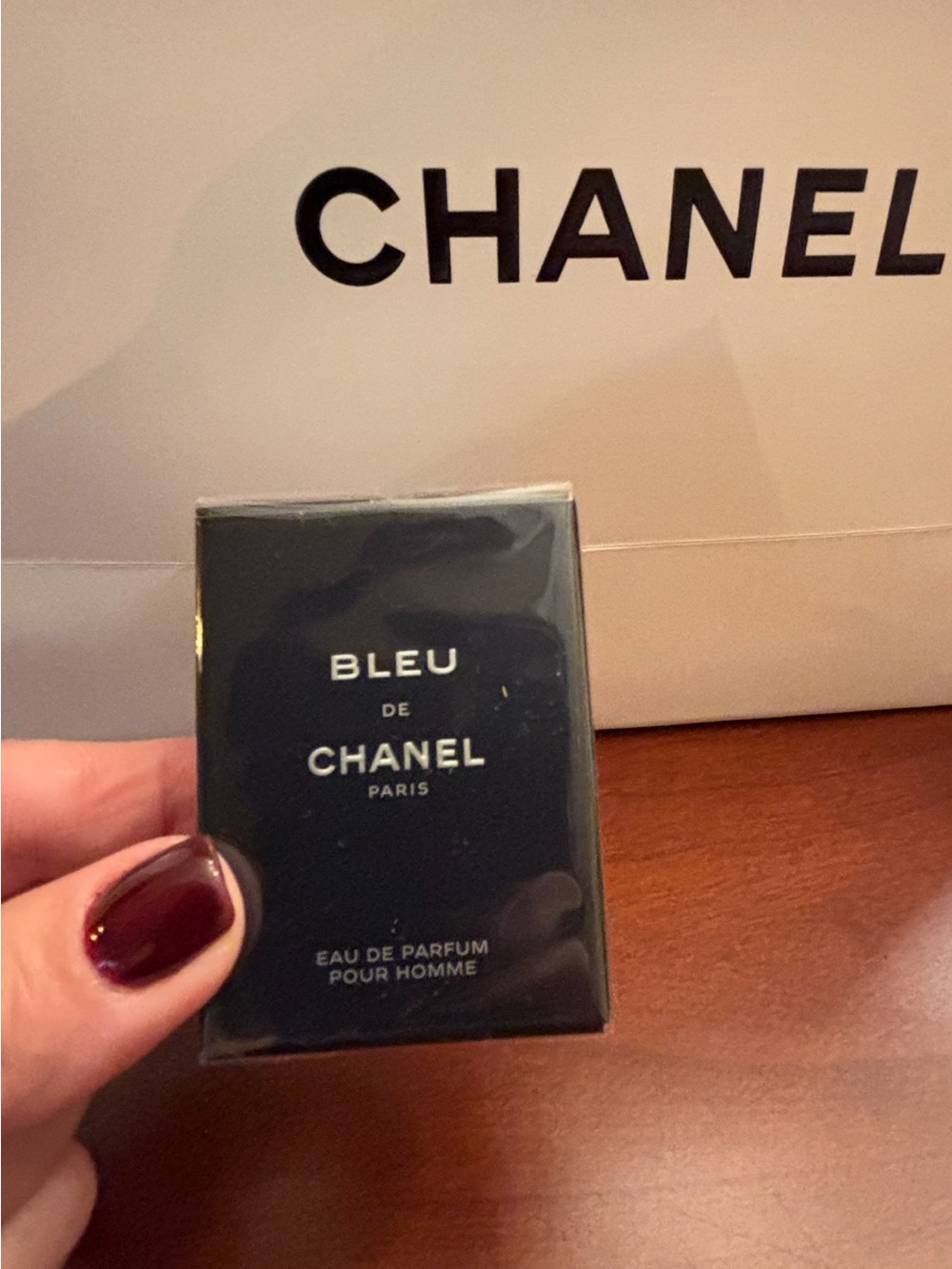 CHANEL (Blue de Chanel) for men, mini